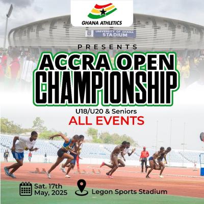 Accra Open Championship: 2025 U15, U18 & Seniors Edition