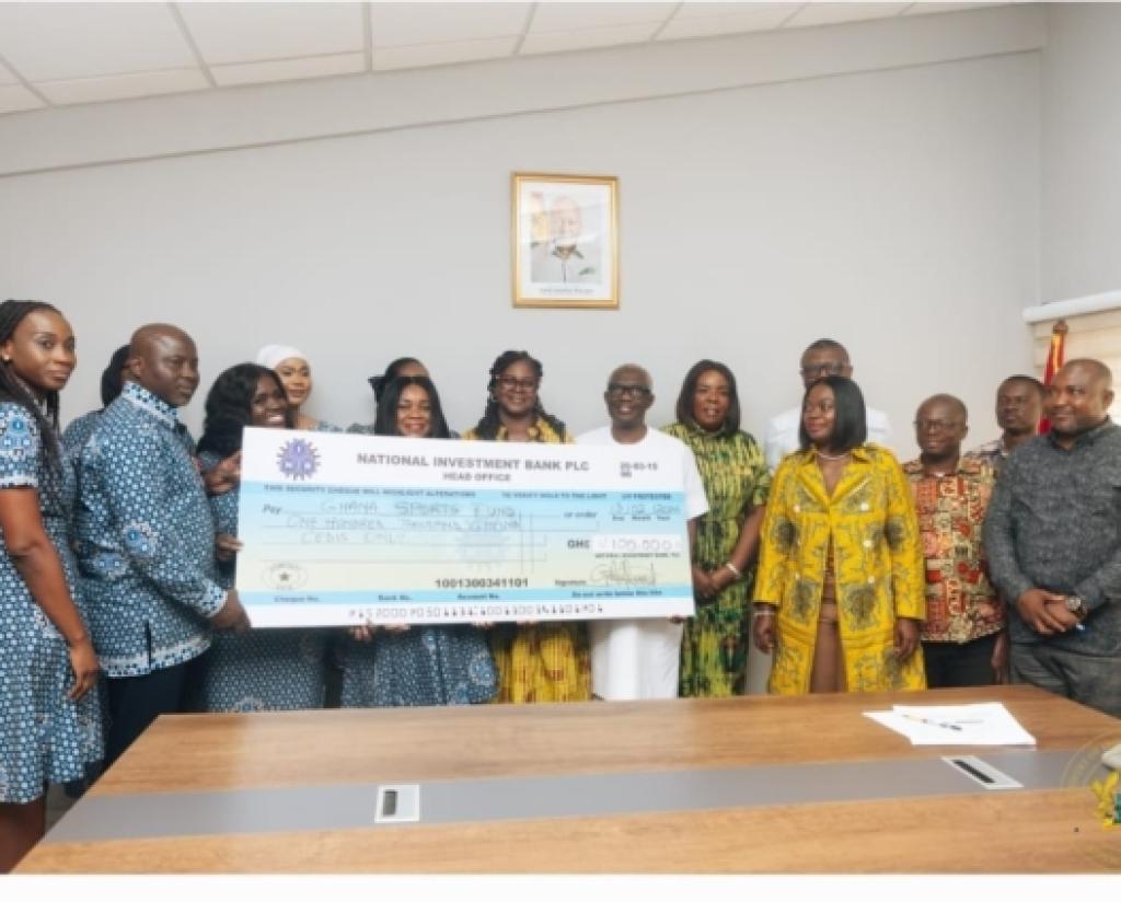 NIB Donates to Ghana Sports Fund